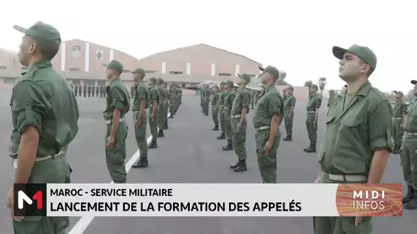 Service militaire : lancement de la formation des appelés