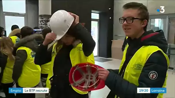 Opération séduction du BTP vers des collégiens