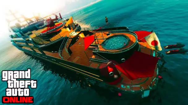 2EME YACHT 'L&#039;AQUARIUS' (PERSONNALISATION, DECOUVERTE + PRIX) ! GTA 5 ONLINE