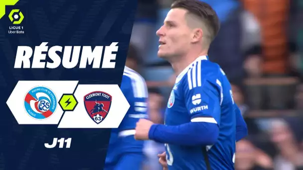 RC STRASBOURG ALSACE - CLERMONT FOOT 63 (0 - 0) - Résumé - (RCSA - CF63) / 2023/2024