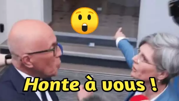 "Sandrine Rousseau confronte Éric Ciotti en direct au siège des Républicains !"