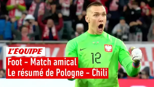 Match amical - La Pologne s'impose contre le Chili et se rassure avant le mondial