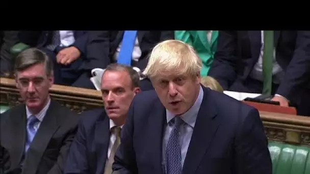 Le retour houleux de Boris Johnson au Parlement britannique