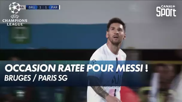 La frappe de Messi trouve la barre transversale - Champions League