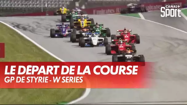 Le départ de la course W Series - GP de Styrie