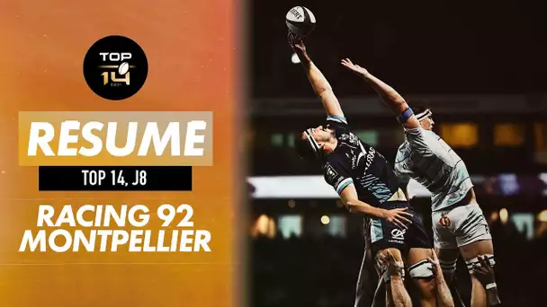 Le résumé de Racing 92 / Montpellier - Top 14 (J8)