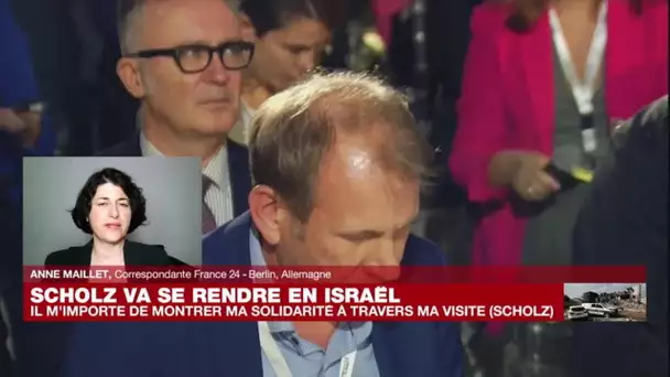 Olaf Scholz va se rendre mardi en Israël • FRANCE 24