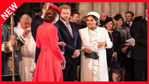 ✅  Retrouvailles sous tension : Meghan Markle obligée de faire la révérence à Kate Middleton ?