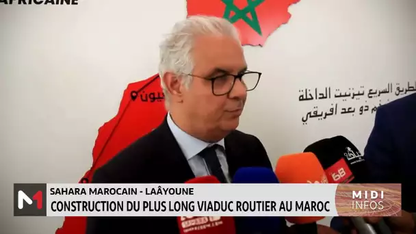 Sahara Marocain - Laâyoune : Construction du plus long viaduc routier au Maroc