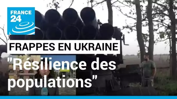 Frappes en Ukraine : "le fait marquant est la résilience des populations" • FRANCE 24