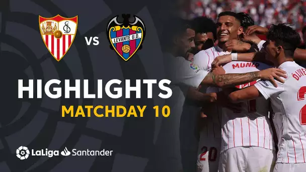 Resumen de Sevilla FC vs Levante UD (5-3)