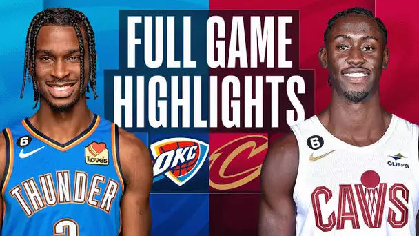 THUNDER at CAVALIERS | NBA FULL GAME HIGHLIGHTS | December 10, 2022