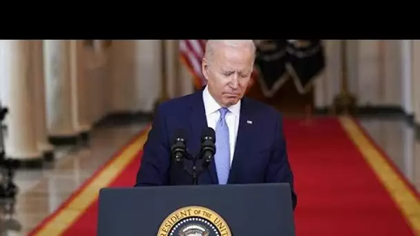 "C'était le départ ou l'escalade" : Joe Biden convaincu du bien-fondé du retrait d'Afghanistan