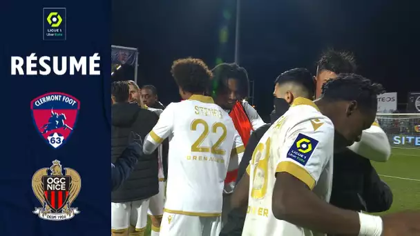 CLERMONT FOOT 63 - OGC NICE (1 - 2) - Résumé - (CF63 - OGCN) / 2021/2022