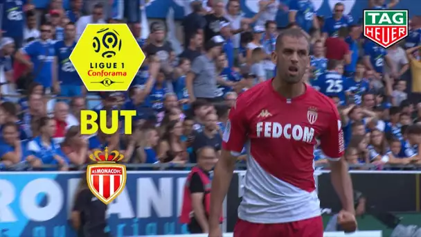 But Islam SLIMANI (40') / RC Strasbourg Alsace - AS Monaco (2-2)  (RCSA-ASM)/ 2019-20