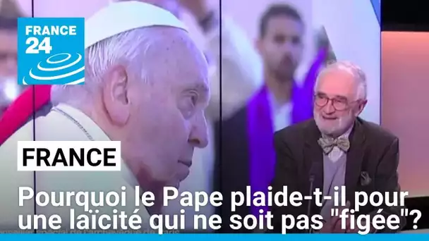 Pourquoi le Pape, en Corse, plaide-t-il pour une laïcité qui ne soit pas "figée" ? • FRANCE 24