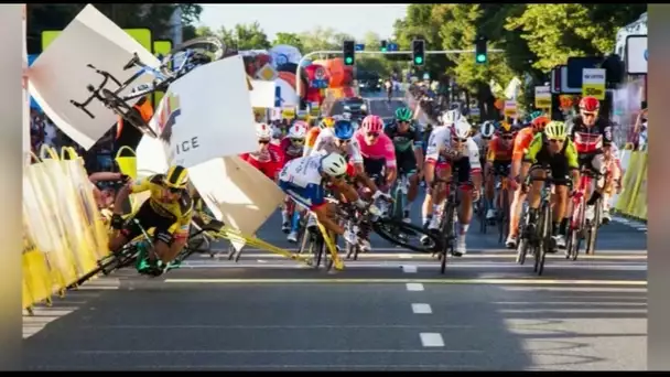 Tour de Pologne: un cycliste entre la vie et la mort après une terrible chute sur la ligne d’arrivée