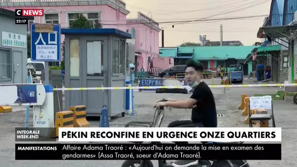 Pékin reconfine en urgence onze quartiers