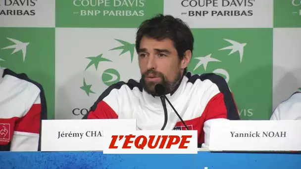 Chardy «Je suis prêt» - Tennis - Coupe Davis