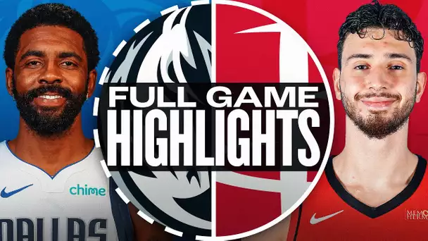 MAVERICKS at ROCKETS | FULL GAME HIGHLIGHTS | January 1, 2025