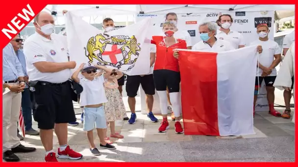 ✅  Charlène de Monaco : sportive accomplie, ses enfants et Albert sont ses premiers soutiens !