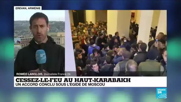 Cessez-le-feu au Haut-Karabakh : le président arménien critiqué pour sa gestion du conflit