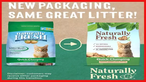 Naturally Fresh Cat Litter - Walnut