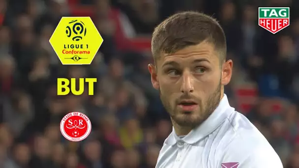 But Arber ZENELI (82' pen) / SM Caen - Stade de Reims (3-2)  (SMC-REIMS)/ 2018-19