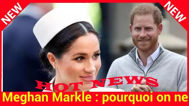 Meghan Markle : pourquoi on ne la verra pas (tout de suite) après la naissance du royal baby