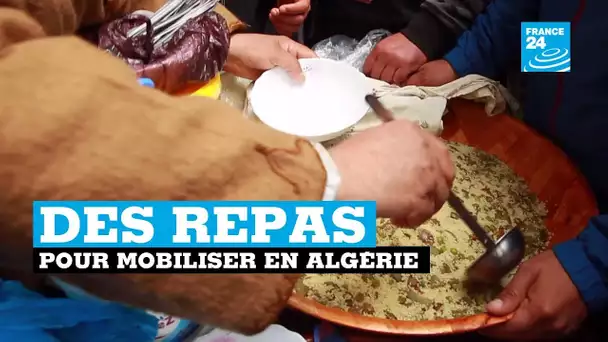 Algérie, des repas pour mobiliser