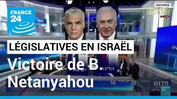 Législatives en Israël : victoire de B. Netanyahou, majoritaire avec ses alliés • FRANCE 24