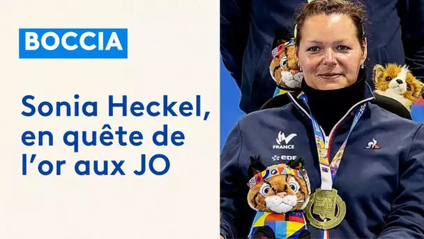 Sonia Heckel, en quête de l'or paralympique en boccia