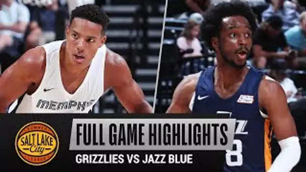 GRIZZLIES vs JAZZ BLUE (104-65) | NBA SUMMER LEAGUE