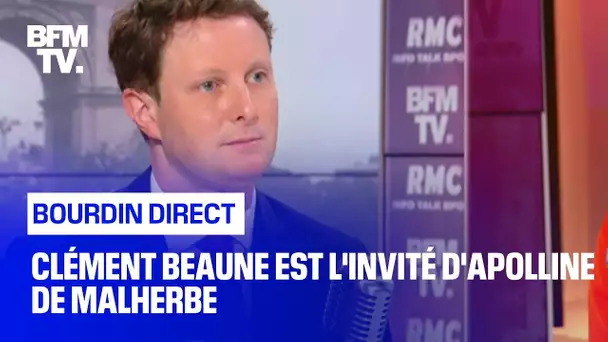 Clément Beaune face à Apolline de Malherbe en direct