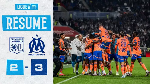 OL 2-3 OM : le résumé de la rencontre