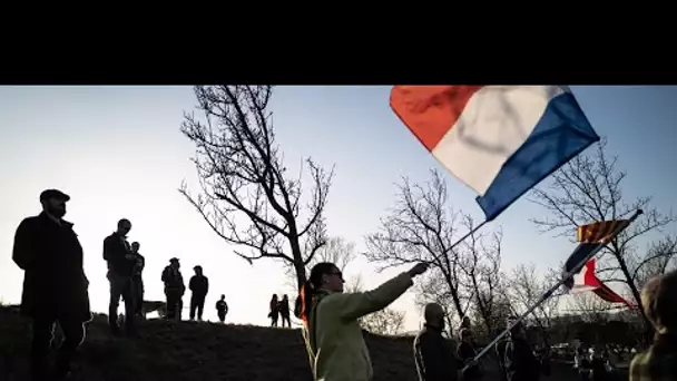 Le convoi de la liberté stoppé par la police belge à son arrivée à Bruxelles