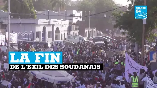 Reportage F24 : les exilés soudanais de retour après la chute d'Omar el-Béchir