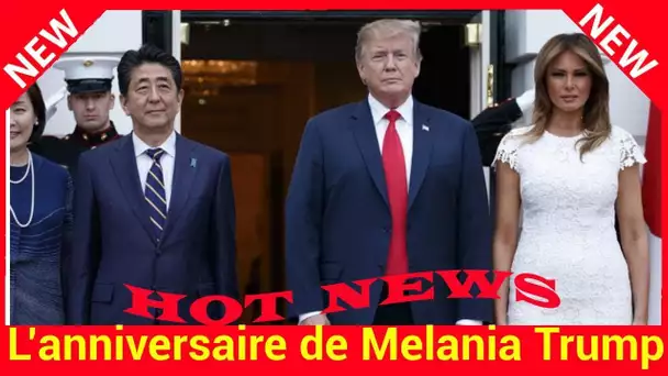 L’anniversaire de Melania Trump gâché ? La first lady peine à faire bonne figure