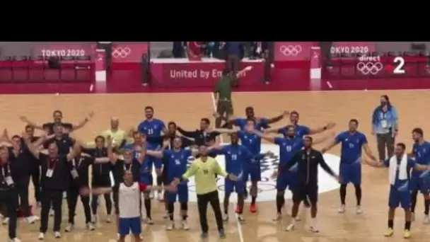 L'équipe de France de handball médaillée d'or : M Pokora, Jean-Luc Reichmann… les...