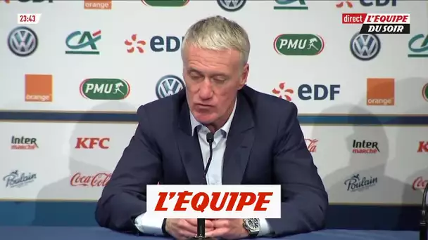 Deschamps encense Griezmann - Foot - Amical - Bleus