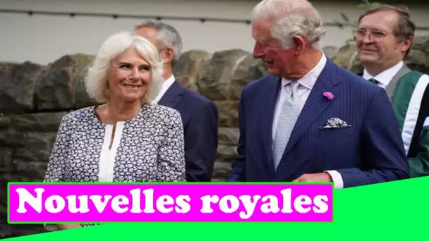 Camilla dit qu'elle "a hâte" de se débarrasser du masque facial alors qu'elle s'ouvre à l'étudiant