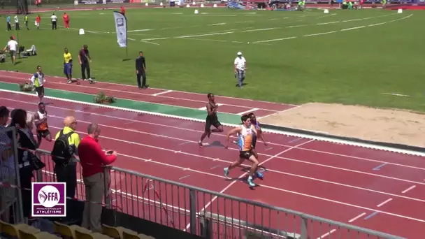 Albi 2014 : Finale 400 m Espoirs M (Bastien Mandrou en 47&#039;&#039;08)