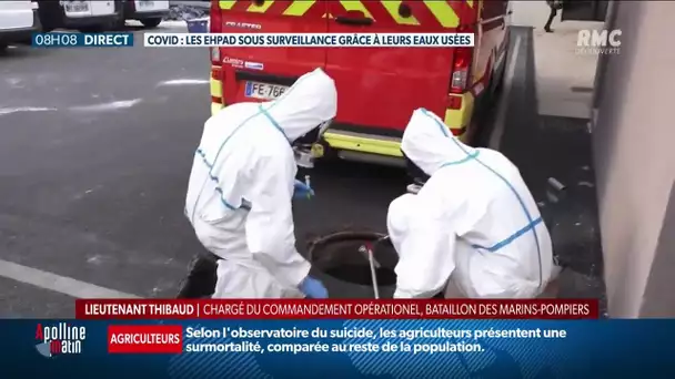 Les marins-pompiers de Marseille traquent le Covid-19 dans les égouts de la ville