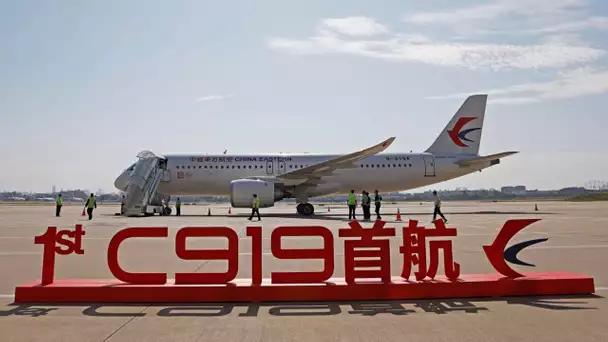 Le premier avion de ligne de conception chinoise a réalisé son vol commercial inaugural