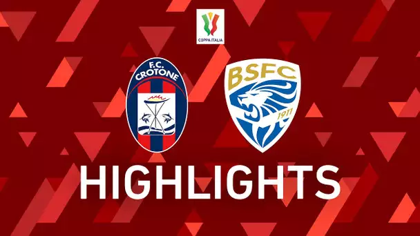 Crotone 2-2 Brescia | Il Crotone vince ai rigori (4-2)! | Coppa Italia 2021/22