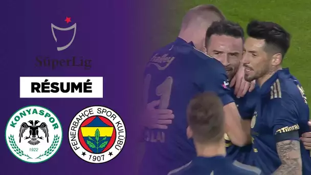 Résumé : Le Fener corrige Konyaspor et fond sur Galatasaray