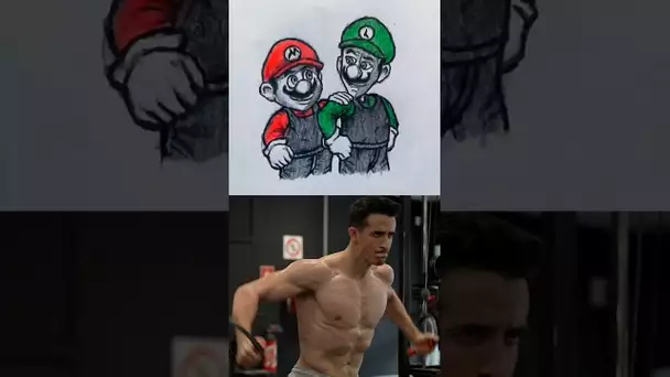 Mario and Luigi workout ! 😱😱