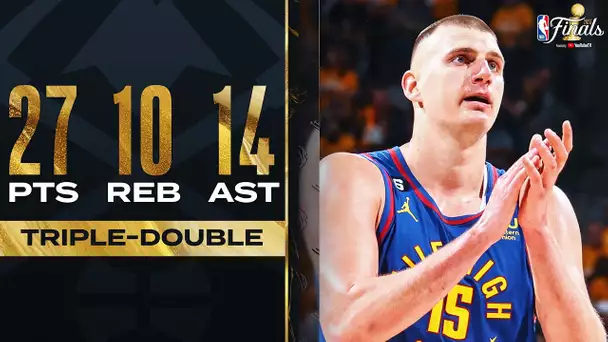 Nikola Jokic Sets #NBAFinals Record For Most Assists By A Center In Game 1 W!