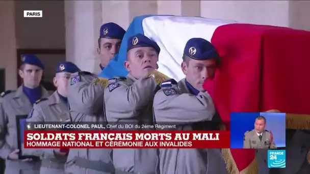 Hommage aux 13 soldats français morts au Mali : l’arrivée des cercueils aux Invalides