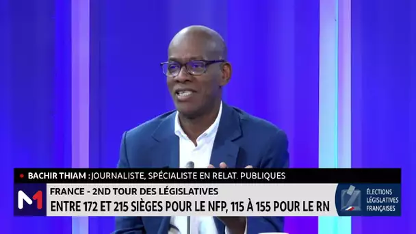 Bachir Thiam: "Le président Emmanuel Macron a gagné le pari devant le RN"